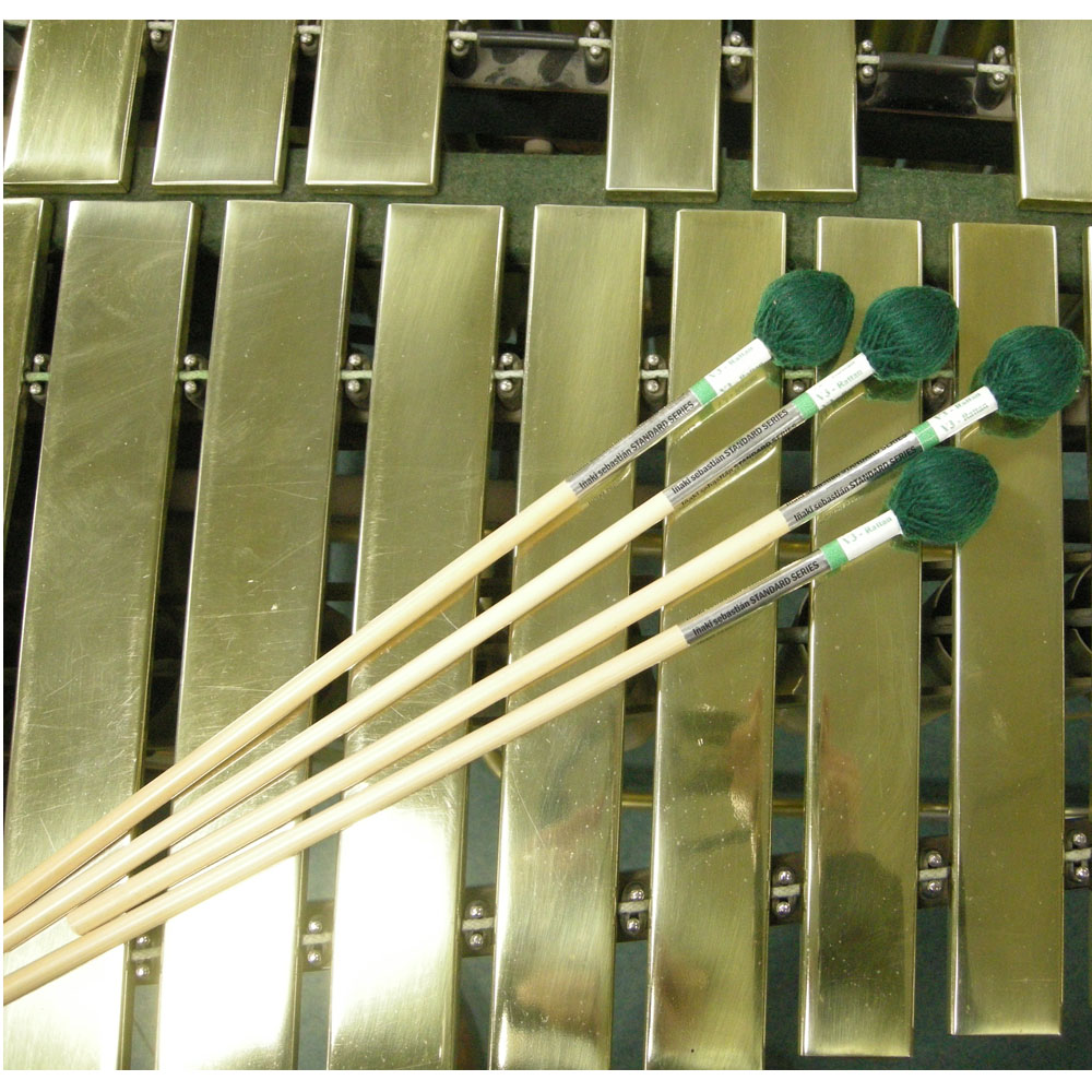 Baguettes de vibraphone Inaki série standard - Medium